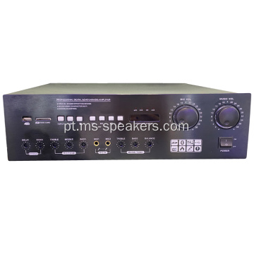 Profissional Double 100w Karaoke Mixing Amplifier